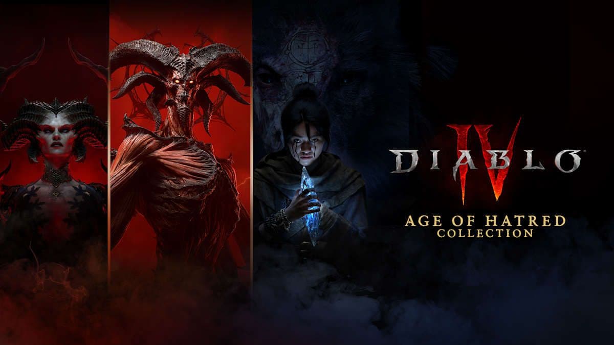 Arte promocional de Diablo IV: Age of Hatred Collection publicado por Nintendo. © Blizzard Entertainment. Fuente: Nintendo.