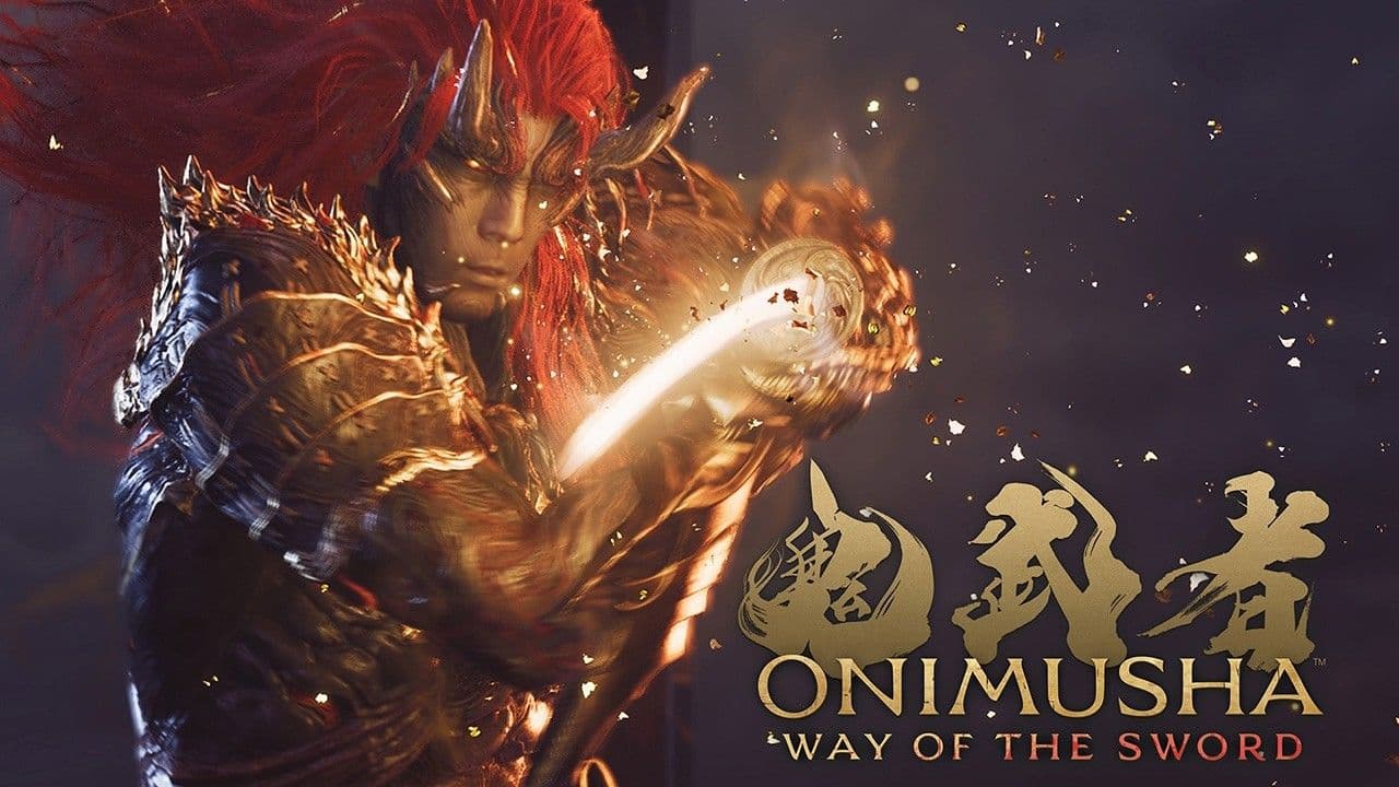 Arte promocional de Onimusha: Way of the Sword con Musashi y un enemigo Genma. Imagen del tráiler oficial. © Capcom.
