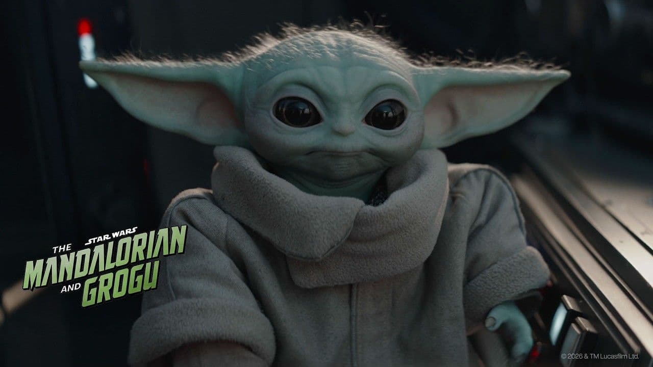 Grogu protagoniza una imagen promocional del clip oficial "Don't Touch the Missile Battery Switch". © 2026 Lucasfilm Ltd.